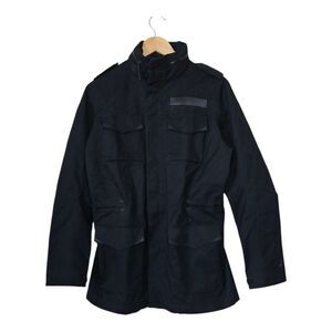 Nike Women's Size Medium Black/ Purple Performance Jacket Shell Rain Coat Zip Up